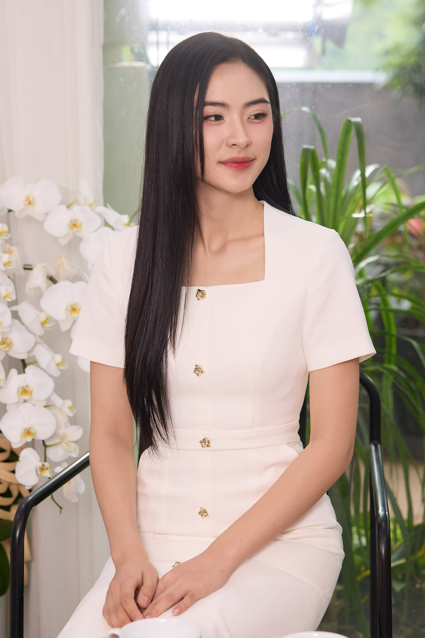 Với nhan sắc dịu dàng và những câu trả lời khéo léo, thông minh, top 3 Hoa hậu Việt Nam 2024 đã để lại nhiều ấn tượng với các khán giả theo dõi chương trình.