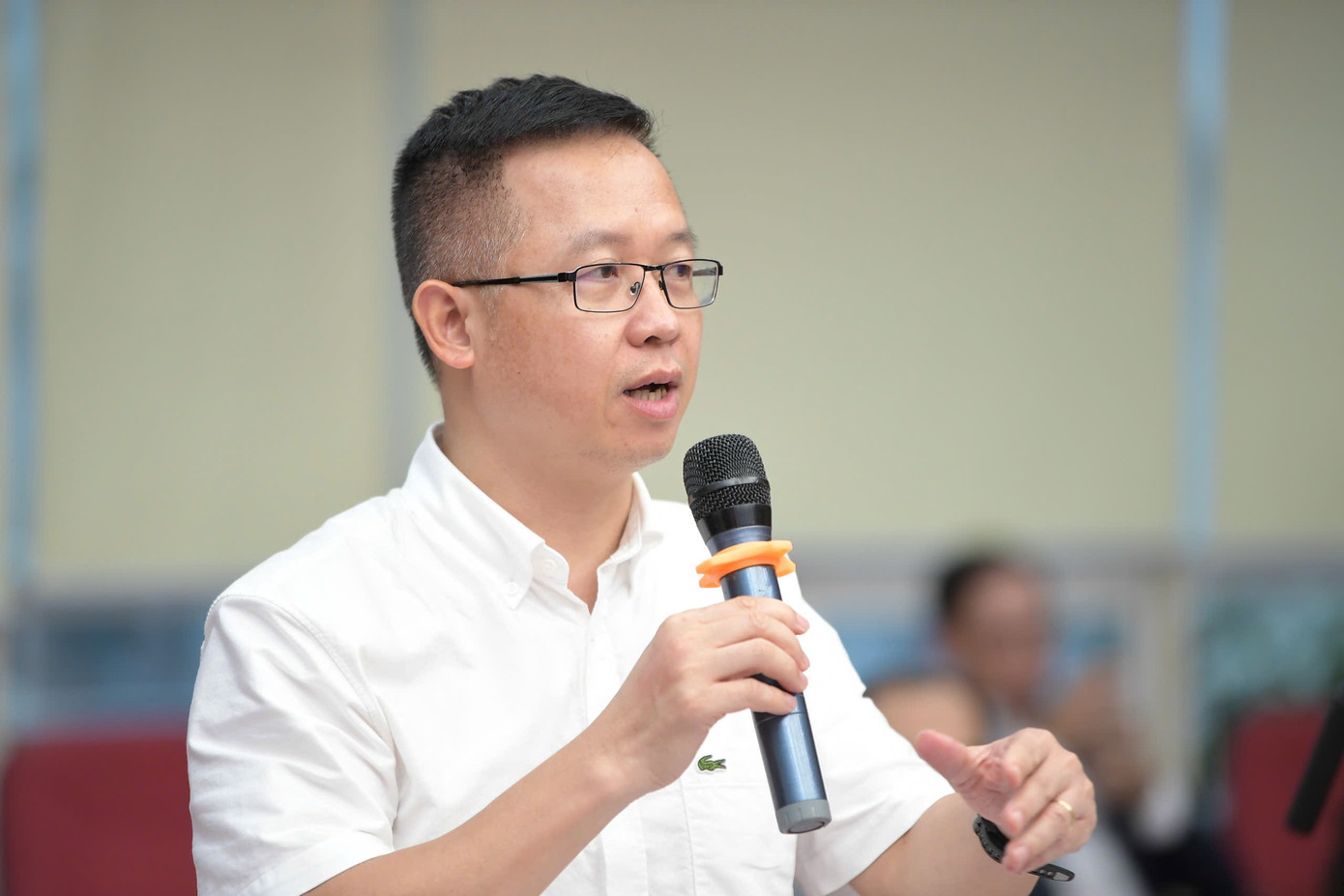 Ban biên tập và các cán bộ, nhân viên báo Tiền Phong đặt câu hỏi cho top 5 Hoa hậu Việt Nam 2024 trong buổi giao lưu. Ban biên tập và các cán bộ, nhân viên báo Tiền Phong đặt câu hỏi cho top 5 Hoa hậu Việt Nam 2024 trong buổi giao lưu.