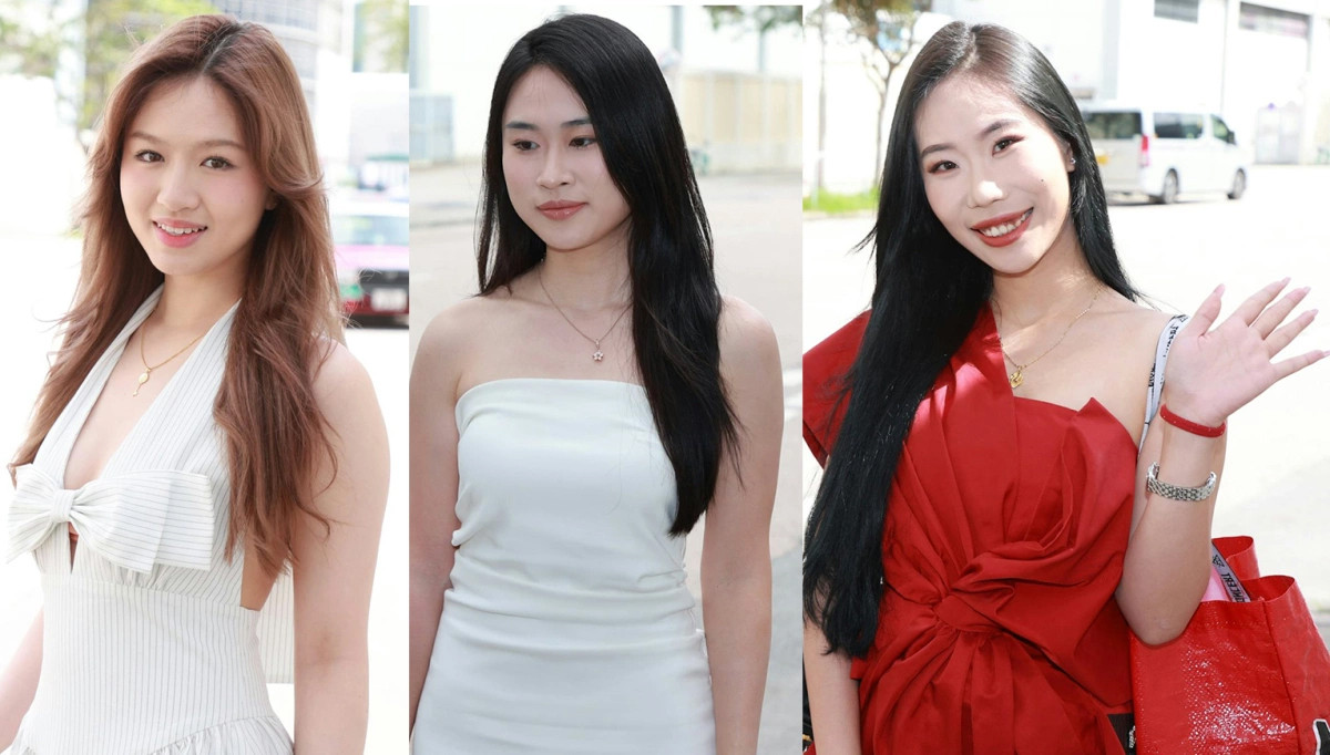 Nhiều thí sinh gây tranh cãi khi chọn phong cách gợi cảm với váy bó sát, nhuộm tóc vàng tới dự thi.