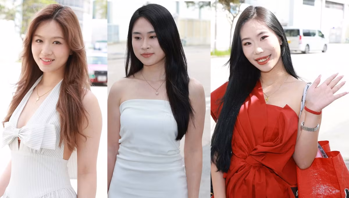 Nhiều thí sinh gây tranh cãi khi chọn phong cách gợi cảm với váy bó sát, nhuộm tóc vàng tới dự thi.