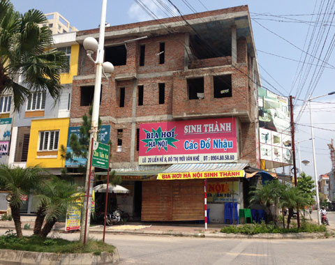 Biệt thự thành quán bia hơi . Biệt thự thành quán bia hơi