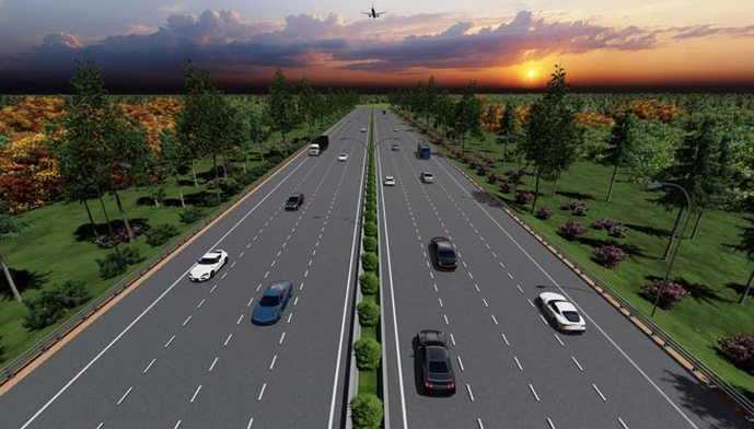 Phối cảnh cao tốc TPHCM - Mộc Bài.