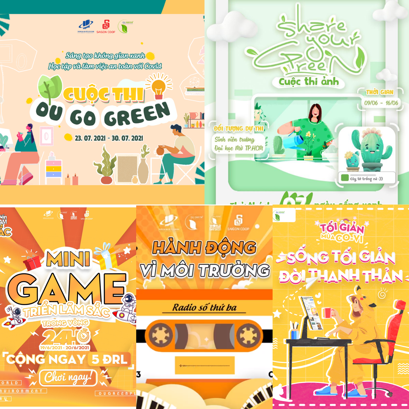 Rất nhiều cuộc thi online mùa dịch được tổ chức giúp sinh viên nâng cao kiến thức và tăng cơ hội kiếm điểm rèn luyện ngay tại nhà - Ảnh: OU Green Plus Rất nhiều cuộc thi online mùa dịch được tổ chức giúp sinh viên nâng cao kiến thức và tăng cơ hội kiếm điểm rèn luyện ngay tại nhà - Ảnh: OU Green Plus