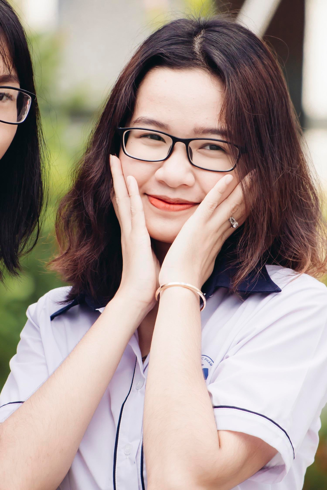 Hình ảnh nữ sinh rạng ngời trong ngày khai giảng ảnh 4