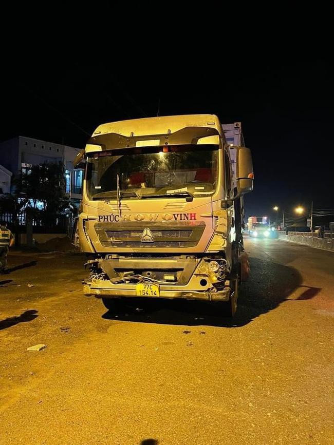 Xe đầu kéo do tài xế Nguyễn Văn Thâu điều khiển gây tai nạn. Ảnh: D.T
