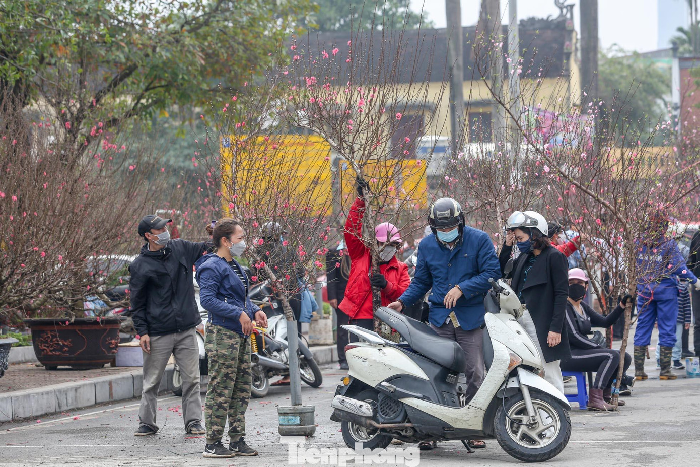 Nhộn nhịp người mua, kẻ bán. Nhộn nhịp người mua, kẻ bán.