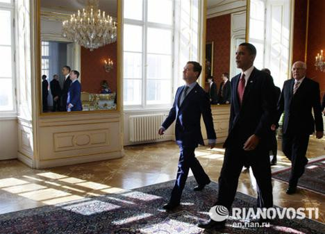 Chùm ảnh lễ ký Hiệp ước mang tính lịch sử Nga-Mỹ ảnh 1