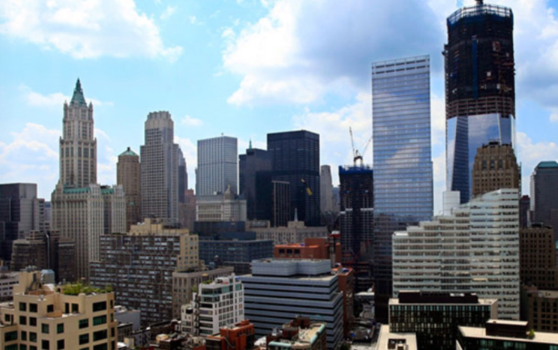 Manhattan ngày 11-9-2001 và nay. Manhattan ngày 11-9-2001 và nay