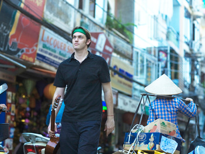 Lee Kirby trên đường phố Hà Nội