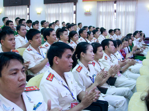 Tham dự đại hội có các đồng chí lãnh đạo Thành Đoàn Hà Nội, các đồng chí lãnh đạo đại diện cấp ủy, chỉ huy các phòng chức năng của CATP, các đồng chí lãnh đạo, cán bộ đoàn cấp trên, đặc biệt có 209 đại biểu đoàn viên thanh niên đến từ 44 đoàn cơ sở trực thuộc lực lượng Công an Thủ đô