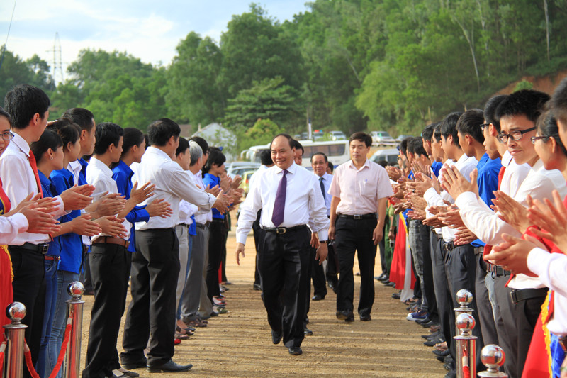 Phó Thủ tướng Nguyễn Xuân Phúc tại lễ khánh thành