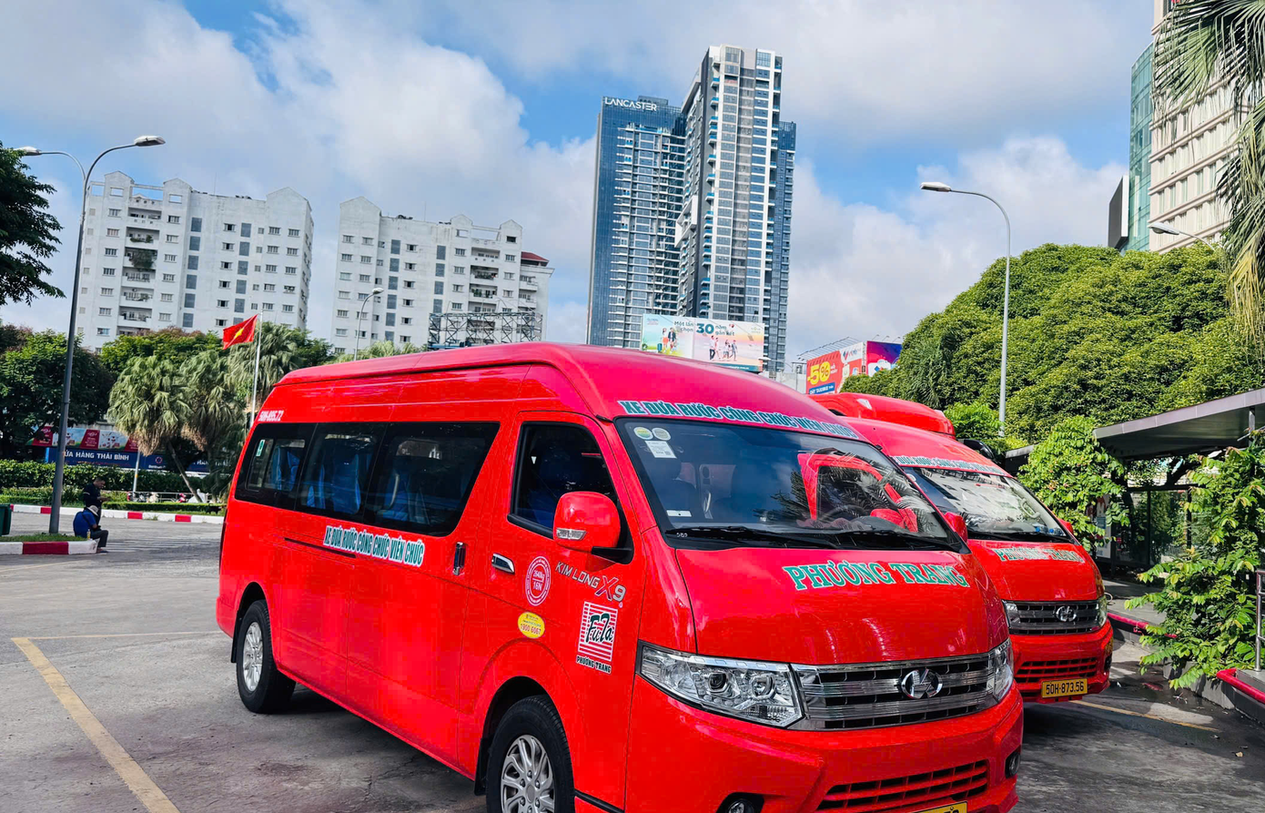 Hơn 7h, xe đến điểm cuối tại Bến xe buýt Sài Gòn