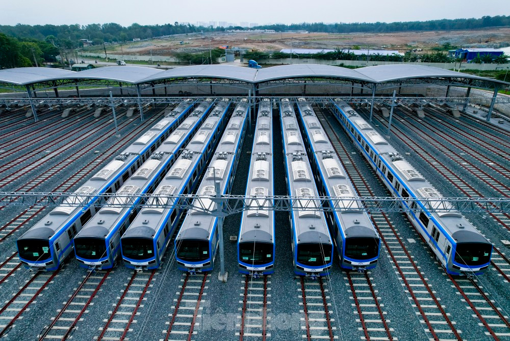 Đường sắt đô thị tại TPHCM hiện tại. Ảnh: Duy Anh. Đường sắt đô thị tại TPHCM hiện tại. Ảnh: Duy Anh.