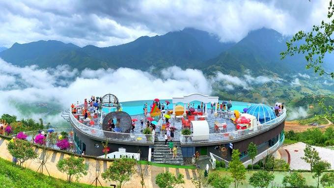 Vườn Vô Cực từng được mệnh danh là một trong những điểm "sống ảo" bậc nhất miền Bắc. Ảnh: Laocaionline. Vườn Vô Cực từng được mệnh danh là một trong những điểm "sống ảo" bậc nhất miền Bắc. Ảnh: Laocaionline.