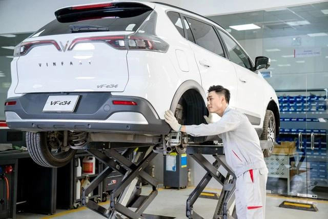 Nhu cầu sản xuất, bảo dưỡng, sửa chữa, bảo trì và tái chế xe điện tại Việt Nam dự kiến sẽ tăng mạnh thời gian tới. Ảnh: VF.