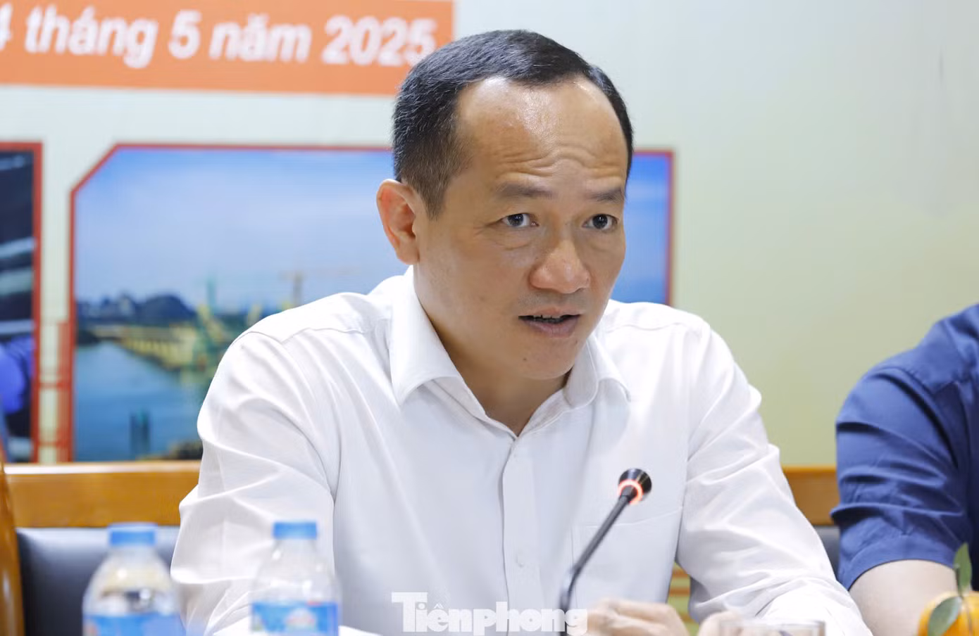 Ông Trần Thiện Cảnh - Cục trưởng đường sắt Việt Nam. Ảnh: Lộc Liên.