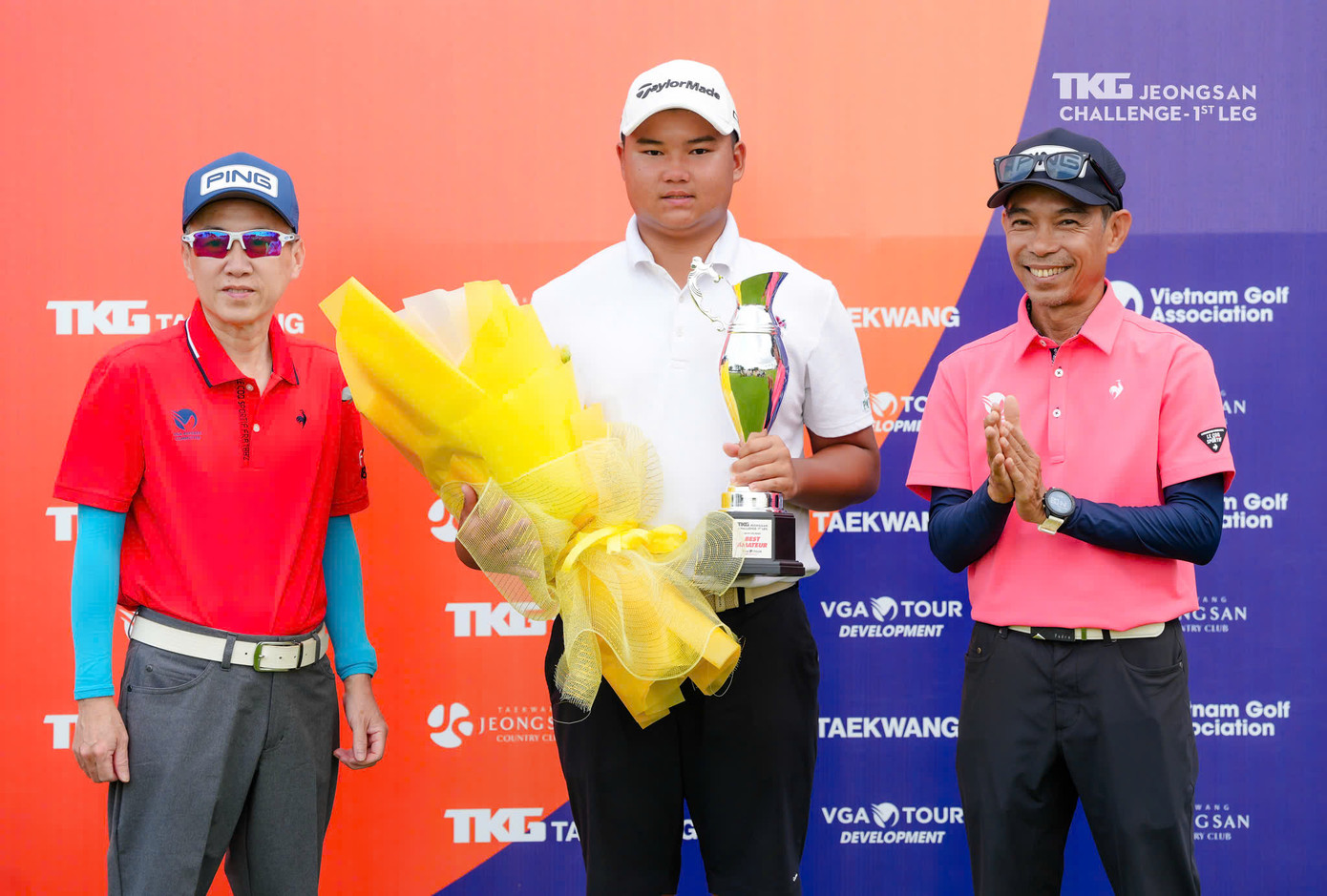 Trần Thế Bảo giành danh hiệu Best Amateur.