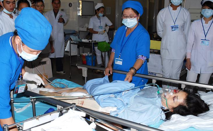  Một trong 3 nạn nhân của vụ tai nạn