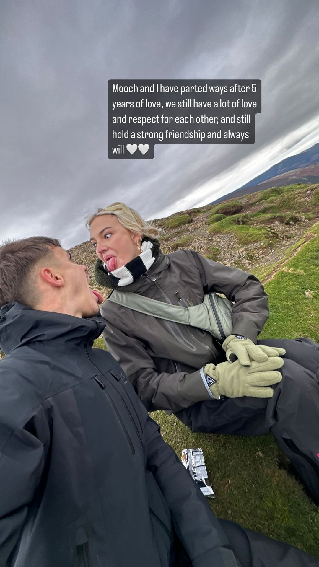 Romeo Beckham thông báo chia tay bạn gái 5 năm trên mạng xã hội. Ảnh: IG.