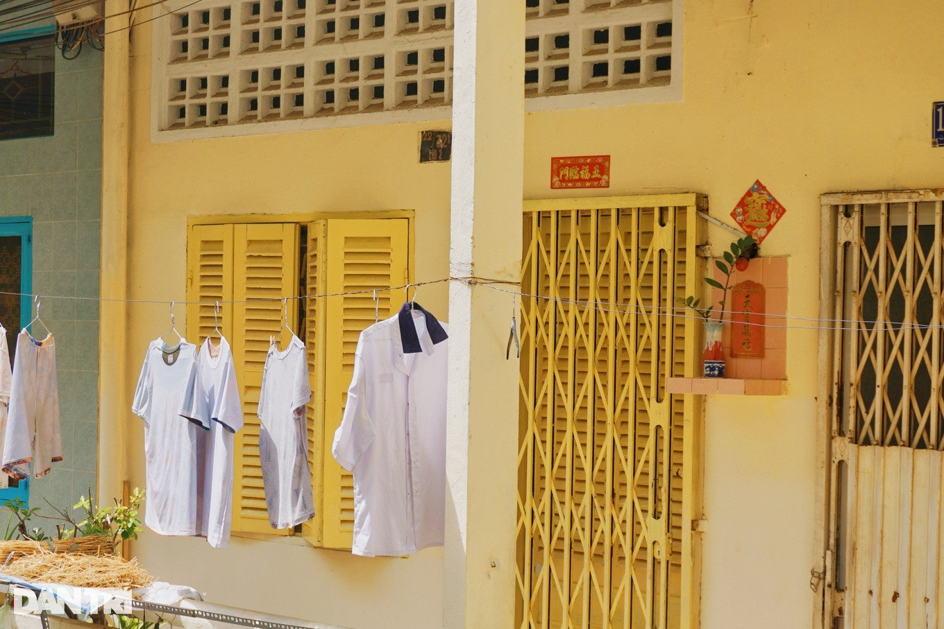 Căn nhà được đoàn phim mượn làm nhà của nhân vật Mai trong phim "Mai" (Ảnh: Mộc Khải).