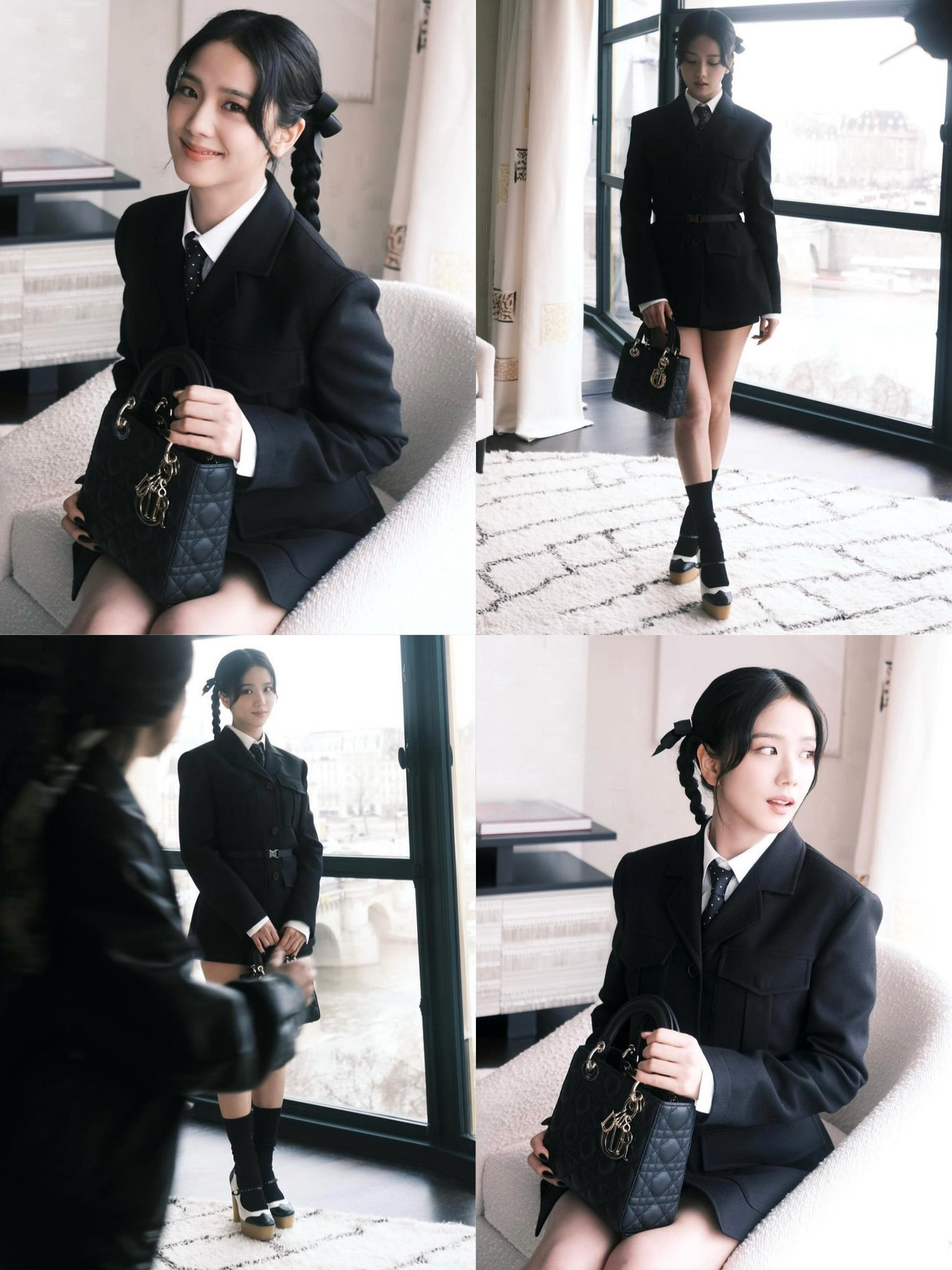 Trên Twitter, cư dân mạng gọi Jisoo là "cây Dior sống".