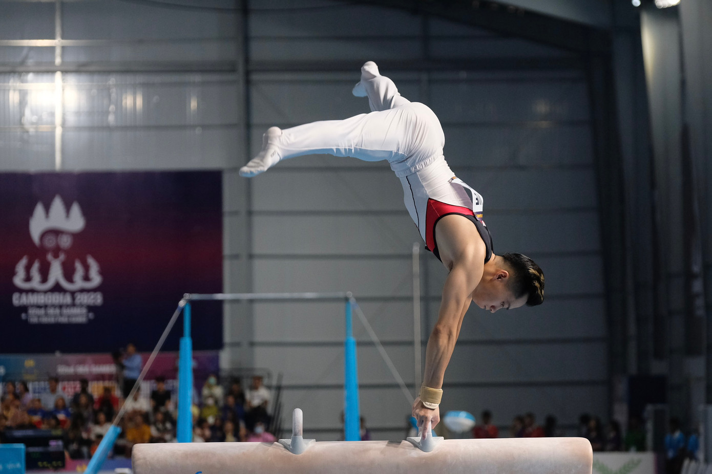 Lê Thanh Tùng cùng các đồng đội Đinh Phương Thành, Đặng Ngọc Xuân Thiện, Nguyễn Văn Khánh Phong, Văn Vĩ Lương và Trịnh Hải Khang mở đầu bằng việc bảo vệ thành công HCV ở nội dung đồng đội nam. Lê Thanh Tùng cùng các đồng đội Đinh Phương Thành, Đặng Ngọc Xuân Thiện, Nguyễn Văn Khánh Phong, Văn Vĩ Lương và Trịnh Hải Khang mở đầu bằng việc bảo vệ thành công HCV ở nội dung đồng đội nam.