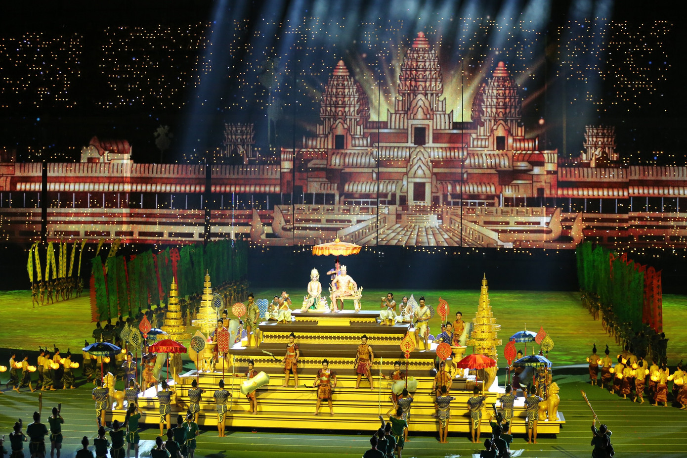 Lễ khai mạc SEA Games 32: Lung linh sắc màu ảnh 38