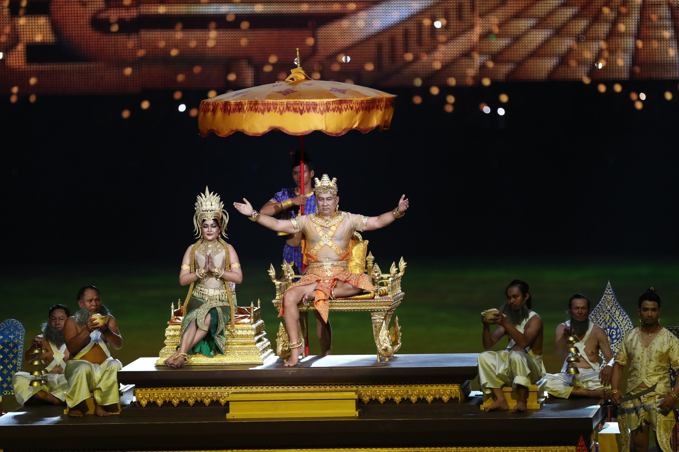 Lễ khai mạc SEA Games 32: Lung linh sắc màu ảnh 39