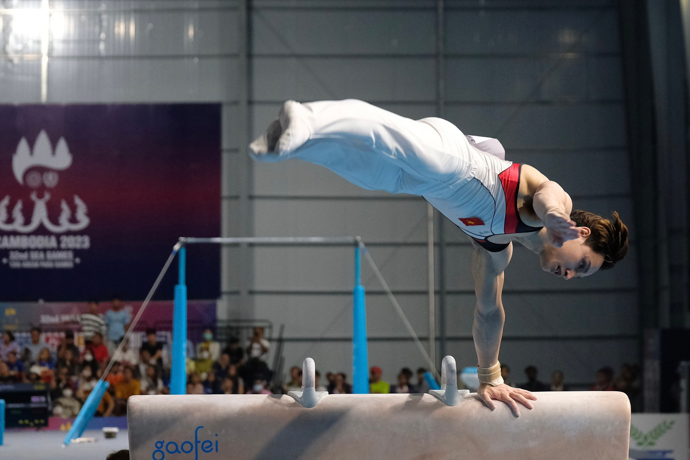 Ngoài ra Đinh Phương Thành còn nhận thêm 1 HCB nội dung xà kép. Trịnh Hải Khang 1 HCĐ nội dung nhảy ngựa. Ngoài ra Đinh Phương Thành còn nhận thêm 1 HCB nội dung xà kép. Trịnh Hải Khang 1 HCĐ nội dung nhảy ngựa.