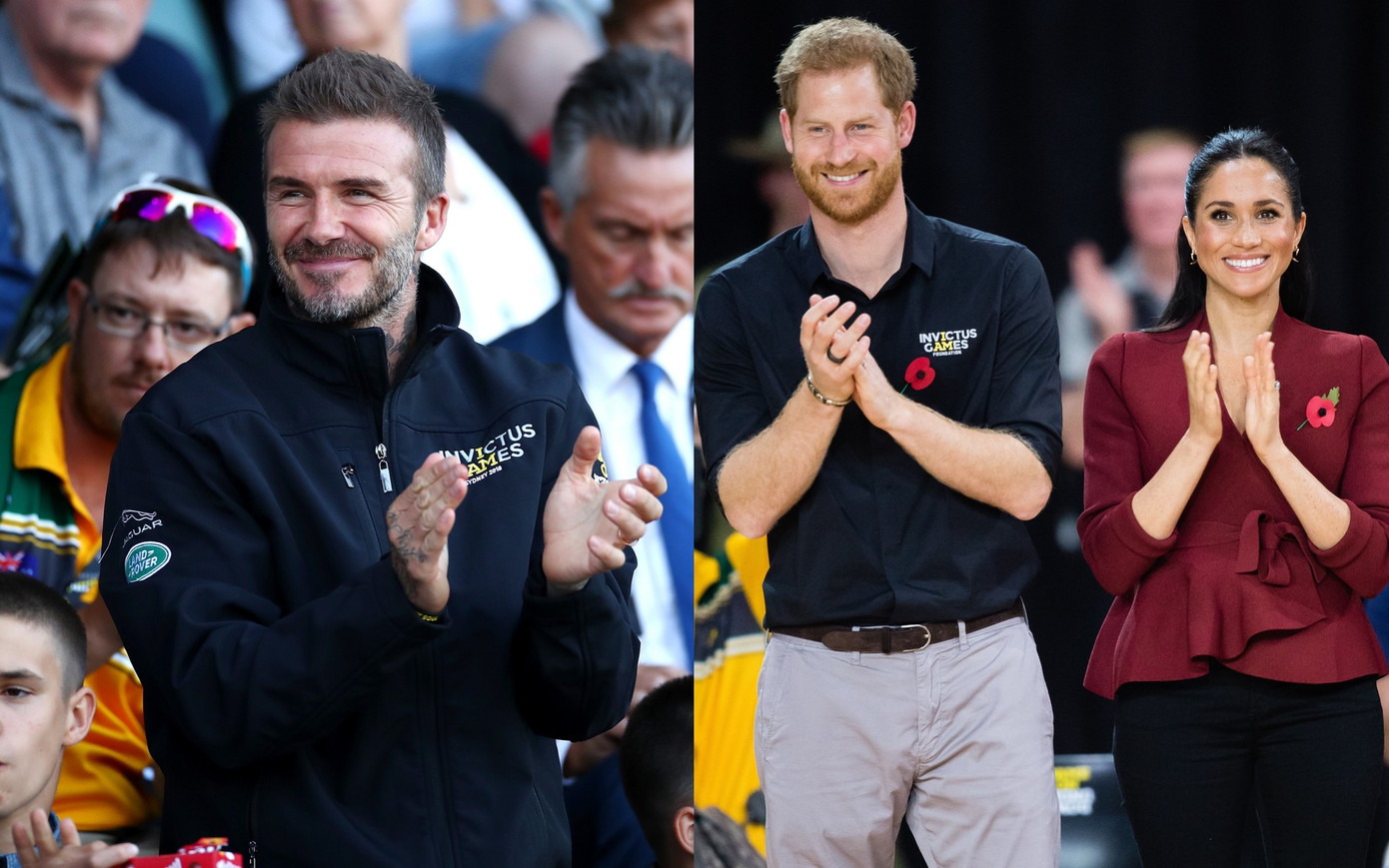 Harry từ chối gặp Beckham trong Invictus Games 2018 dù là người ngỏ lời mời cựu danh thủ. Ảnh: Harpersbazaar.