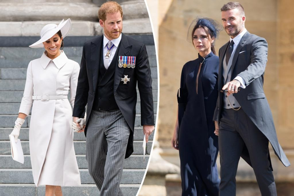 Tình bạn giữa vợ chồng Sussex và Beckham chấm dứt do sự nghi kỵ. Ảnh: WireImage.