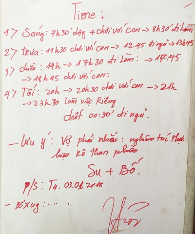 Lặng nhìn lịch nhắc 'chơi với con' trong phòng trùm ma túy Lóng Luông ảnh 3