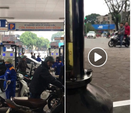 Tài xế quay clip tố cây xăng ở Hà Nội đổ sai gần 10 lít ảnh 2