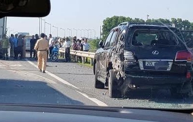 Tài xế Lexus BKS 8888 bị tông chết khi xuống xe làm việc với CSGT ảnh 2