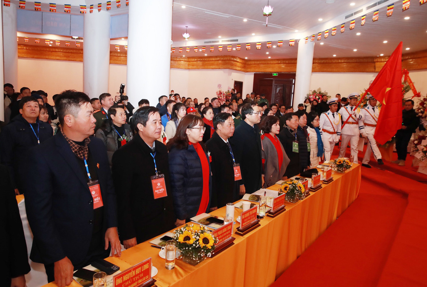 Các đại biểu tham dự Đại hội Hiệp hội du lịch Lào Cai lần thứ II, nhiệm kỳ 2022-2027.