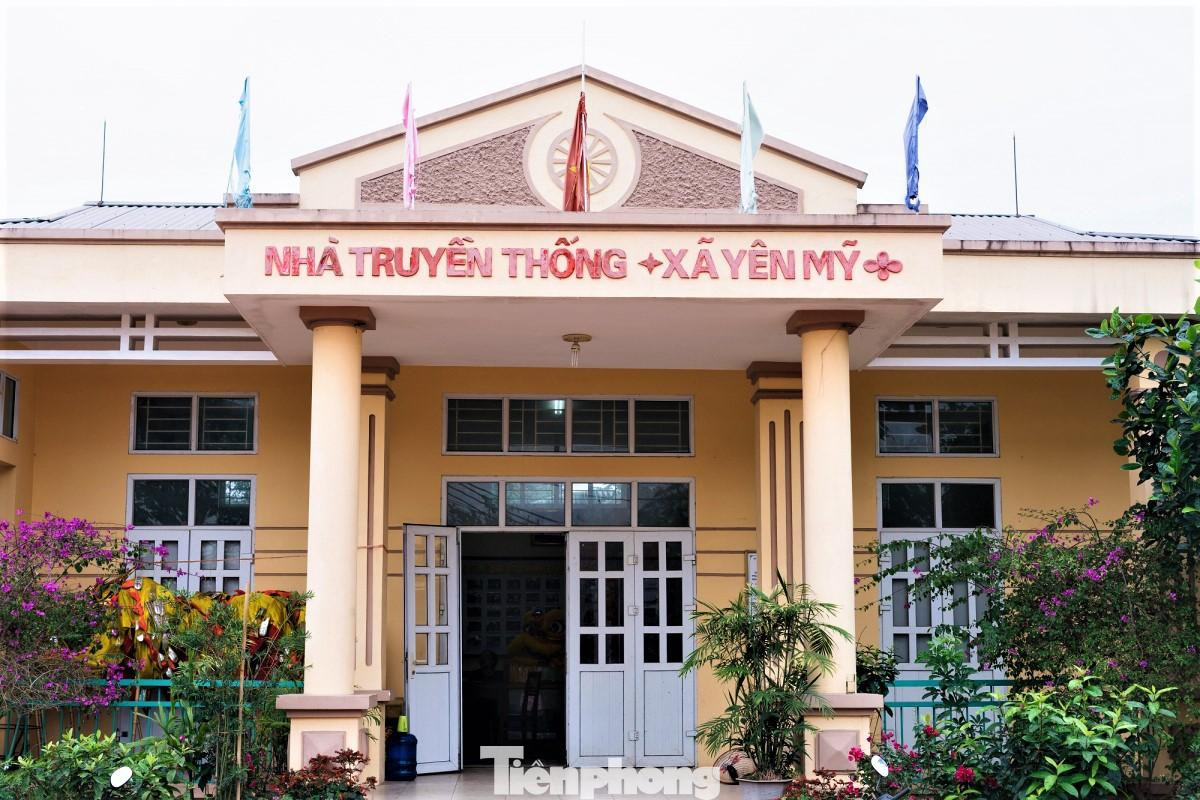 Được thành lập vào tháng 1/2019 với diện tích khoảng 150m2, “bảo tàng làng” phản ánh nét đẹp truyền thống văn hóa, phong tục tập quán của người dân Yên Mỹ.