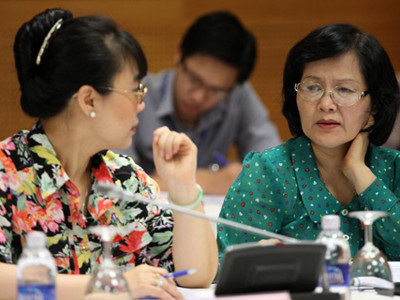 ĐB Trần Thị Quốc Khánh: Luật PCCC đọc lên thấy rất bế tắc. Ảnh: LAD