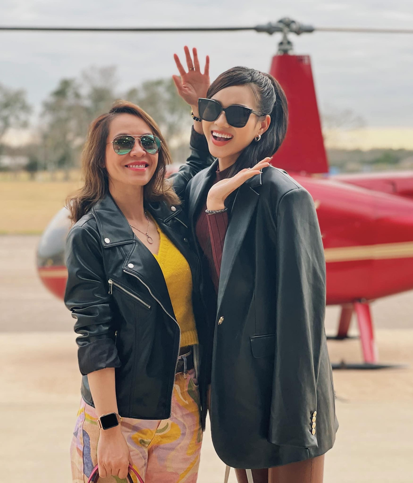 Thì kể từ khi sang Mỹ cô đã có sự thay đổi đáng kể về phong cách, trở nên cá tính và hiện đại hơn.