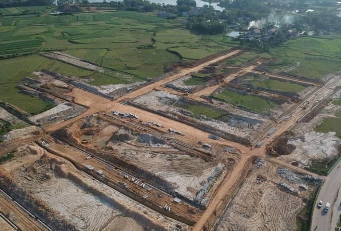 Dự án Khu đô thị mới Thanh Minh (tỉnh Phú Thọ) trước đó chưa được Thủ tướng cho phép chuyển mục đích sử dụng đất trồng lúa, chưa hoàn thiện hồ sơ pháp lý nhưng đã rầm rộ san lấp, làm hạ tầng.