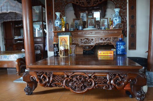 Ngôi nhà gỗ lim giá bạc tỷ của lão nông Hải Phòng ảnh 7