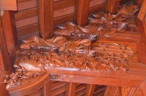 Ngôi nhà gỗ lim giá bạc tỷ của lão nông Hải Phòng ảnh 8