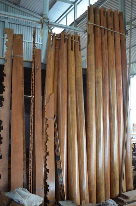 Ngôi nhà gỗ lim giá bạc tỷ của lão nông Hải Phòng ảnh 15