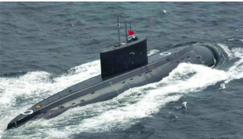 Tàu ngầm Kilo Trung Quốc mua của Nga - Ảnh: topwar.ru - lemur59.ru