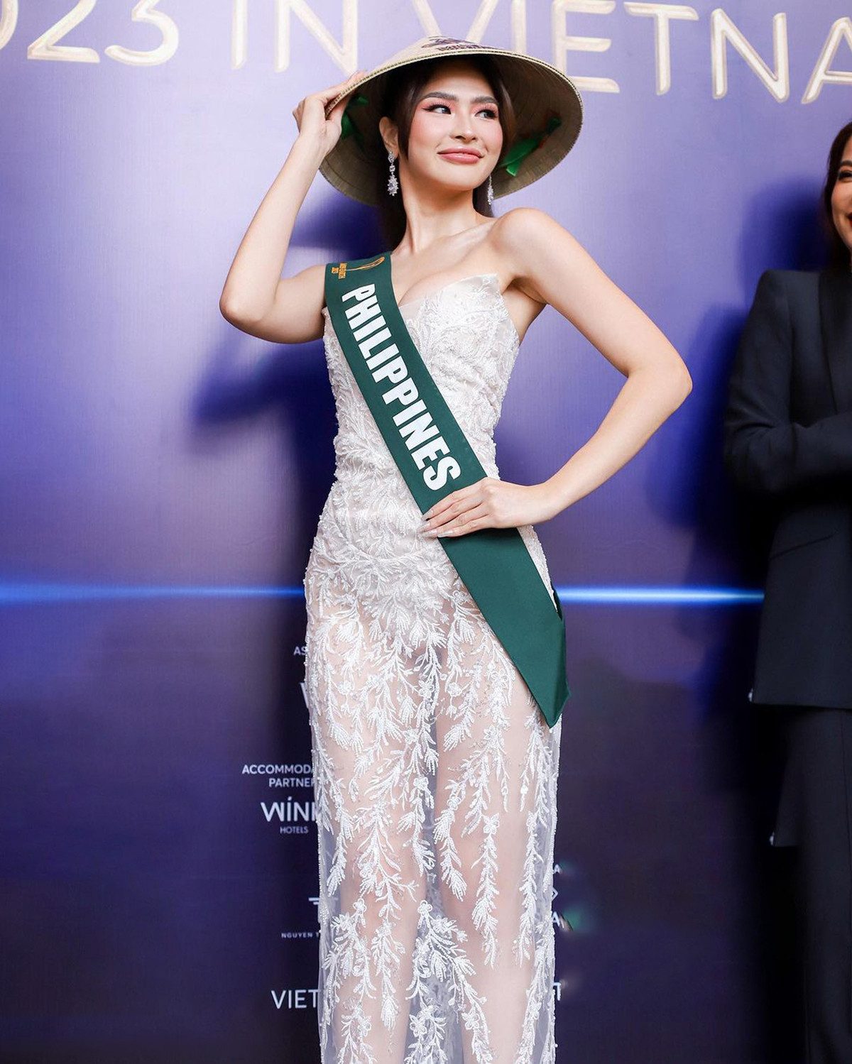 Người đẹp Philippines – Yllana Aduana - được nhiều khán giả yêu mến trong quá trình tham dự Hoa hậu Trái Đất 2023 ở Việt Nam.