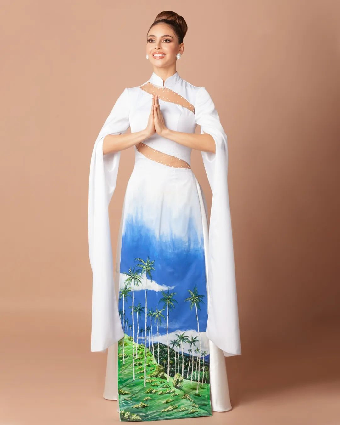 Người đẹp Colombia năm nay 26 tuổi, có profile ấn tượng. Cô là kỹ sư môi trường chuyên nghiệp, đang theo học chuyên ngành quản lý dự án tại Ngân hàng Phát triển Liên Mỹ. Cô cũng làm việc tại Bộ Môi trường và Phát triển bền vững Colombia.