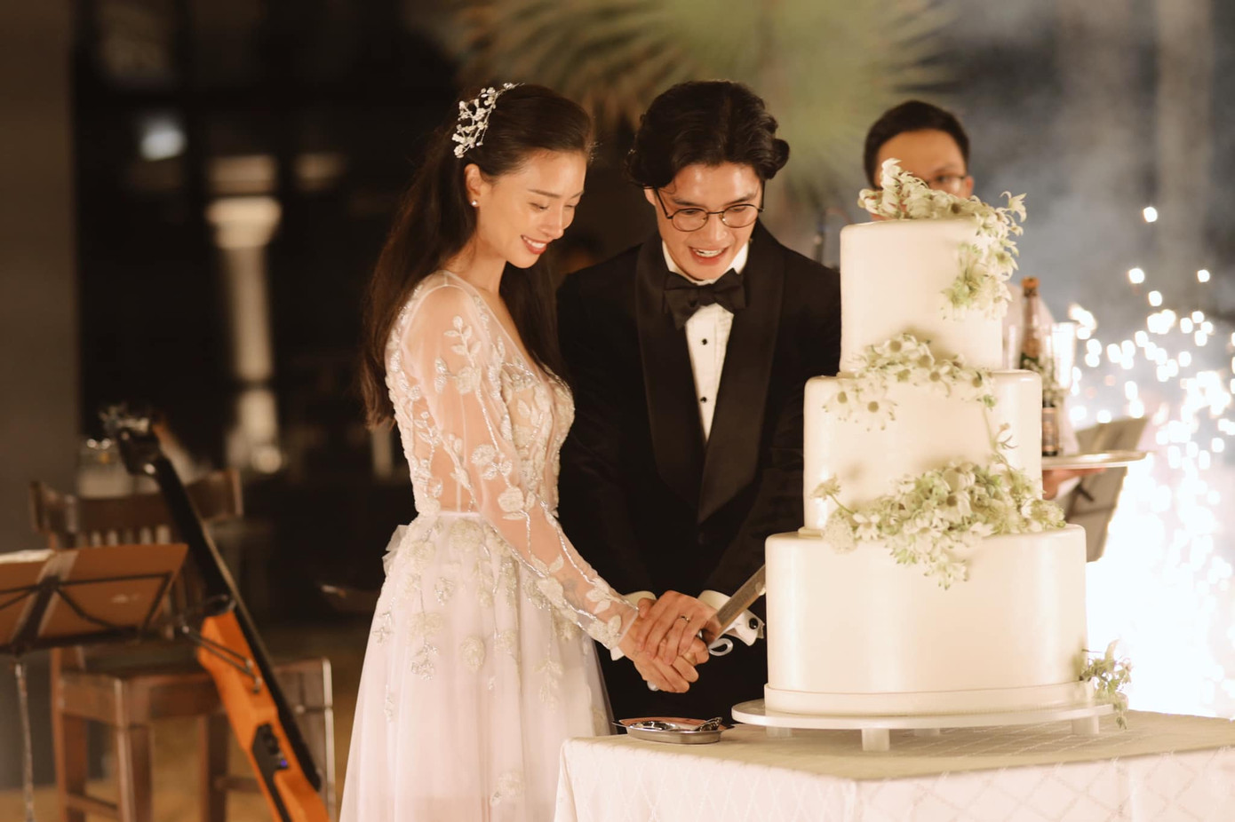 Đám cưới của Ngô Thanh Vân và Huy Trần nhận được sự quan tâm của nhiều người.