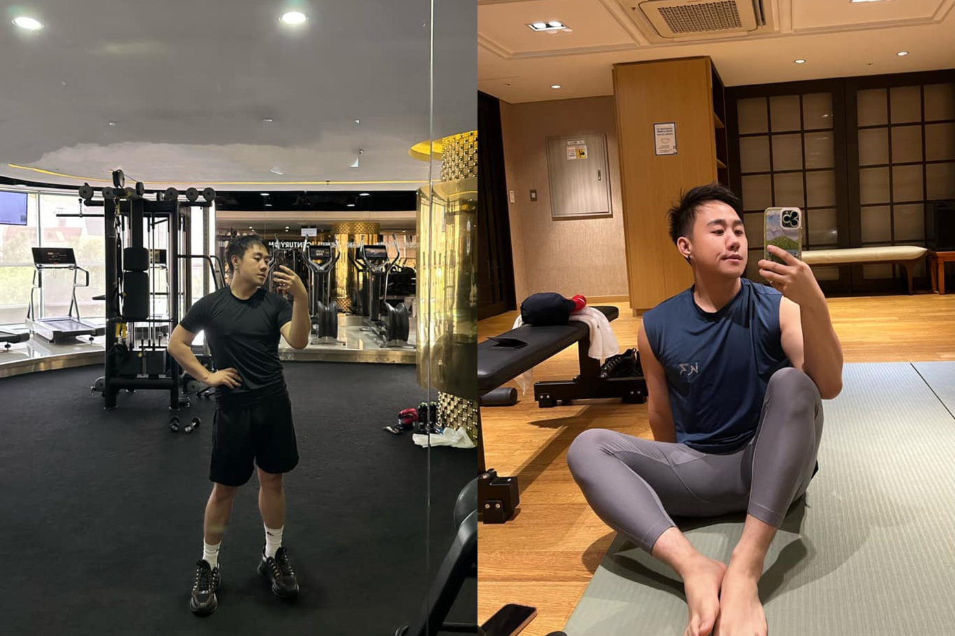 Tuy nhiên với những bức ảnh nam ca sĩ chia sẻ trên trang cá nhân, netizen đã tin anh không dùng... nịt bụng của Bướm Mặt Trăng. Tuy nhiên với những bức ảnh nam ca sĩ chia sẻ trên trang cá nhân, netizen đã tin anh không dùng... nịt bụng của Bướm Mặt Trăng.