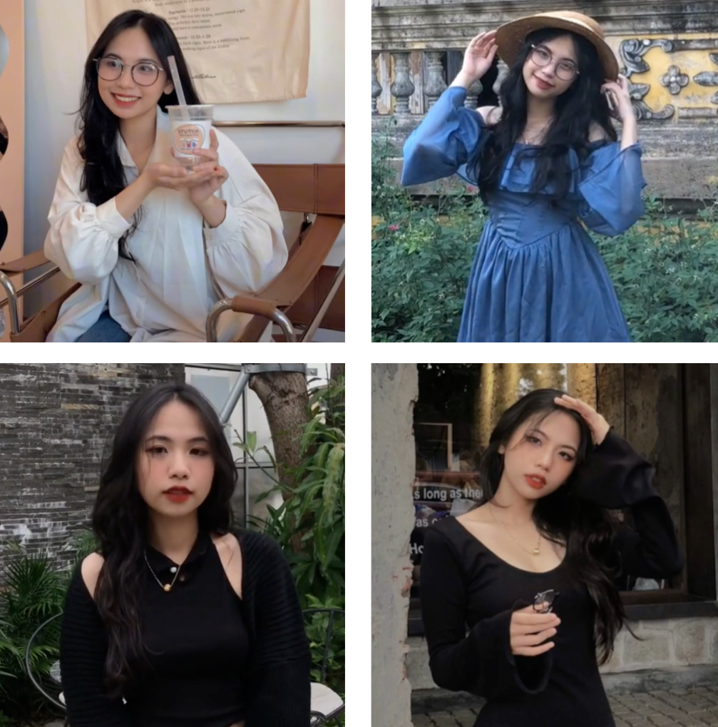 Gu ăn mặc của cô giáo khi đi chơi cũng rất bắt mắt. Ảnh: @he.lius Gu ăn mặc của cô giáo khi đi chơi cũng rất bắt mắt. Ảnh: @he.lius