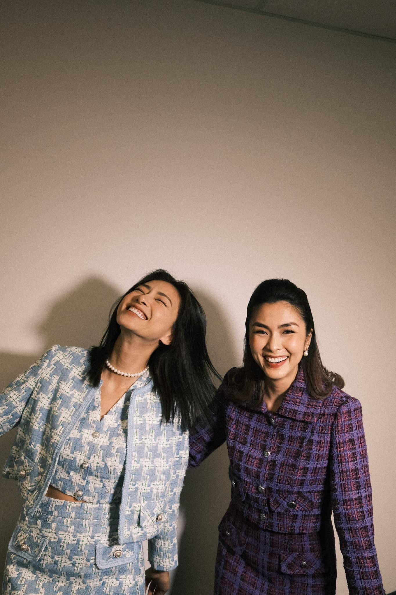 Nhiều lời khen về nhan sắc dành cho "đả nữ" và "ngọc nữ" được netizen gửi đến hai người.