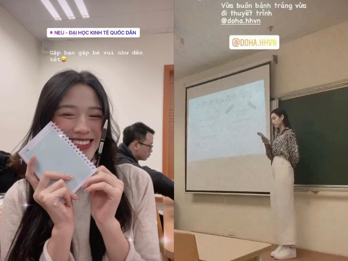 Đỗ Thị Hà luôn nổi bật trong các buổi học tại trường. Đỗ Thị Hà luôn nổi bật trong các buổi học tại trường.